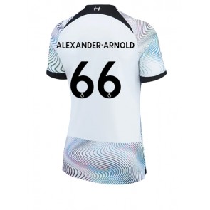 Liverpool Alexander-Arnold #66 kläder Kvinnor 2022-23 Bortatröja Kortärmad